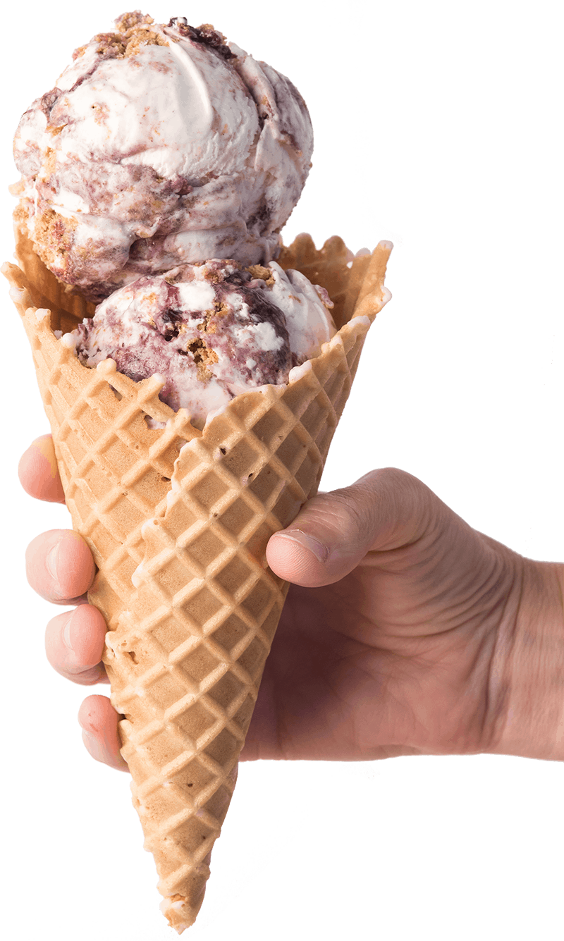 double scoop ice cream