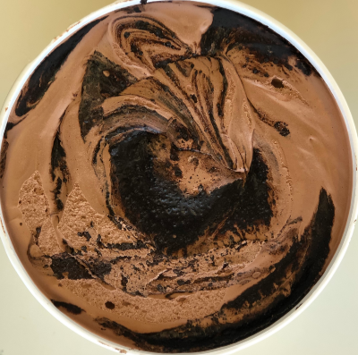 Chocolate Malt Crumble Ice Cream