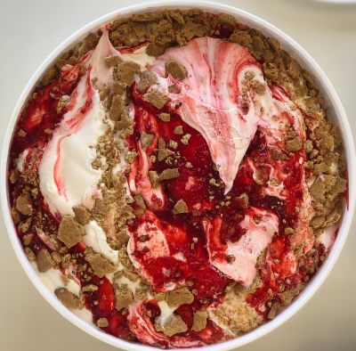 Cherry Cheesecake Ice Cream