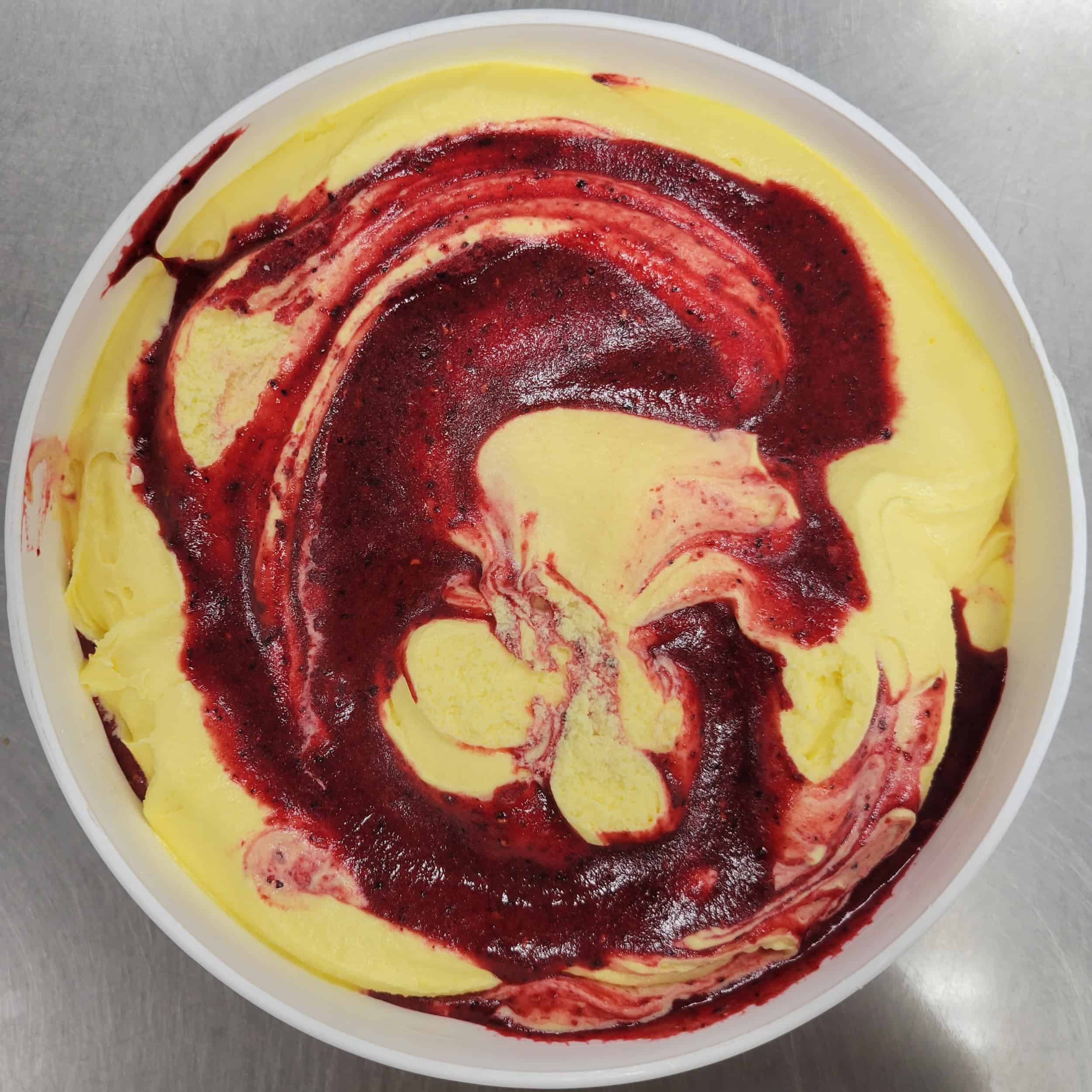 Mango Berry Sorbet Ice Cream